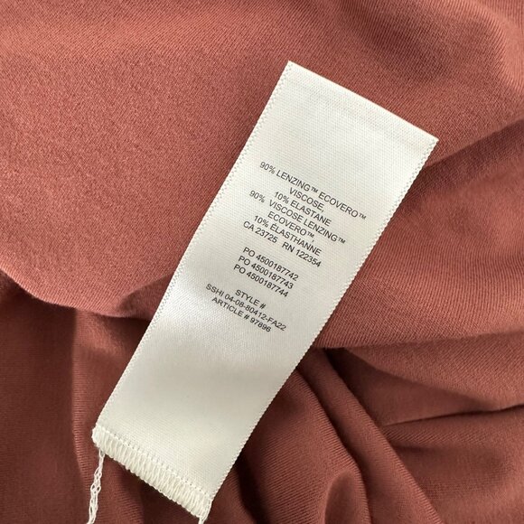 Aritzia Wilfred Saturn A LineMidi Dress Double Square Style Sleeveless Slim Fit - Picture 10 of 13